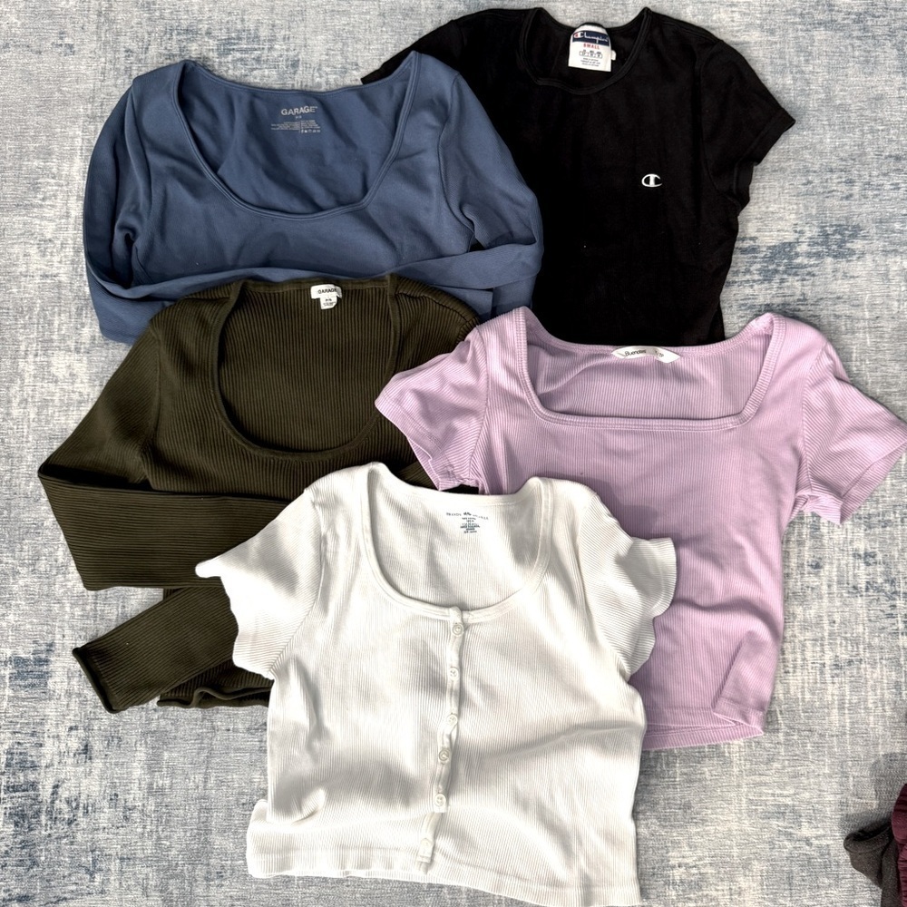 Brandy Melville, etc Crop top teenager bundle - XS/S fit
